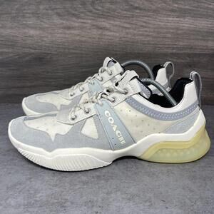COACH Citysole Runner Sneakers Mens Size 8.5 Grey Athletic Shoes